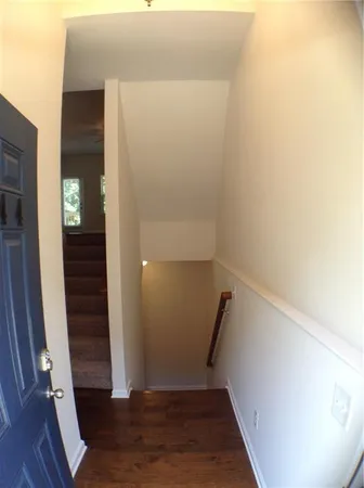 wooden floor in an empty room