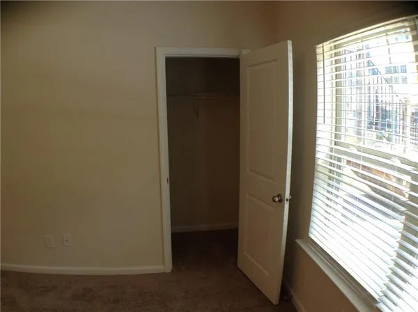 a view of an front door