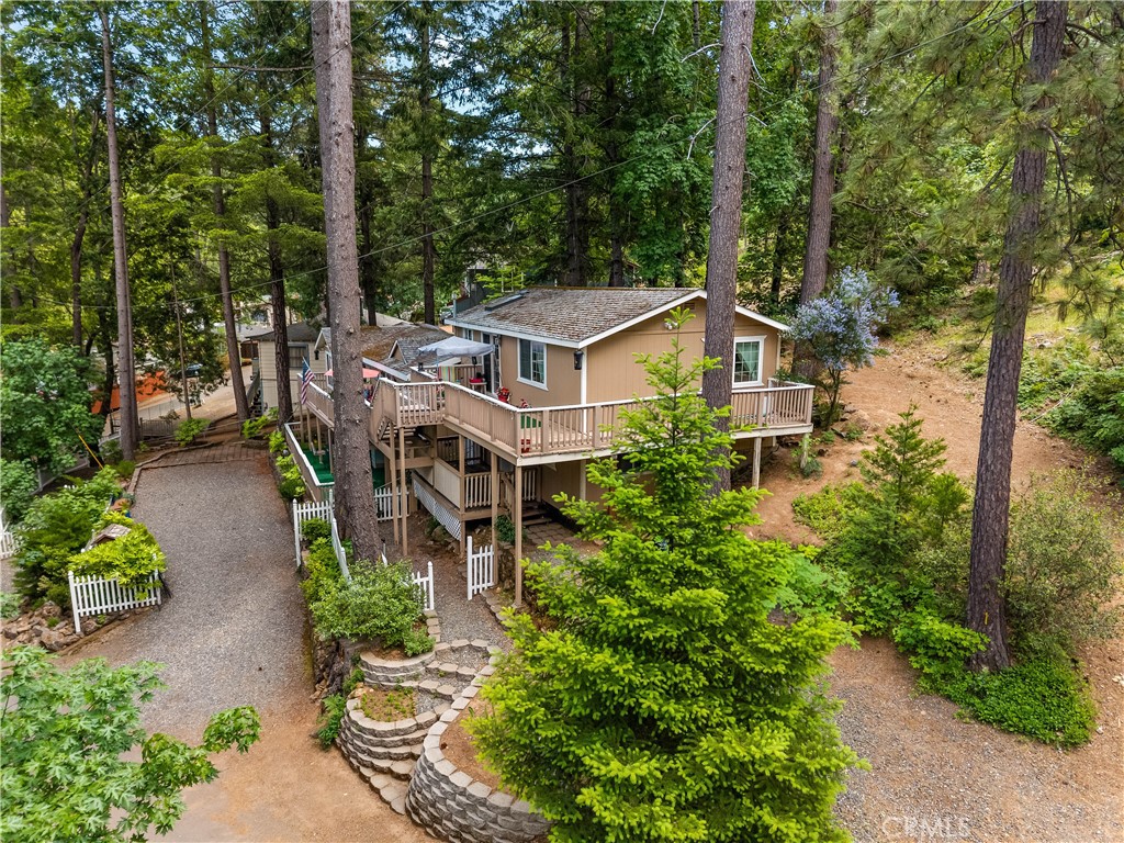 10311 Redwood Road Middletown, CA 95461 - Photo 33 of 48 an aerial view of a house with a yard