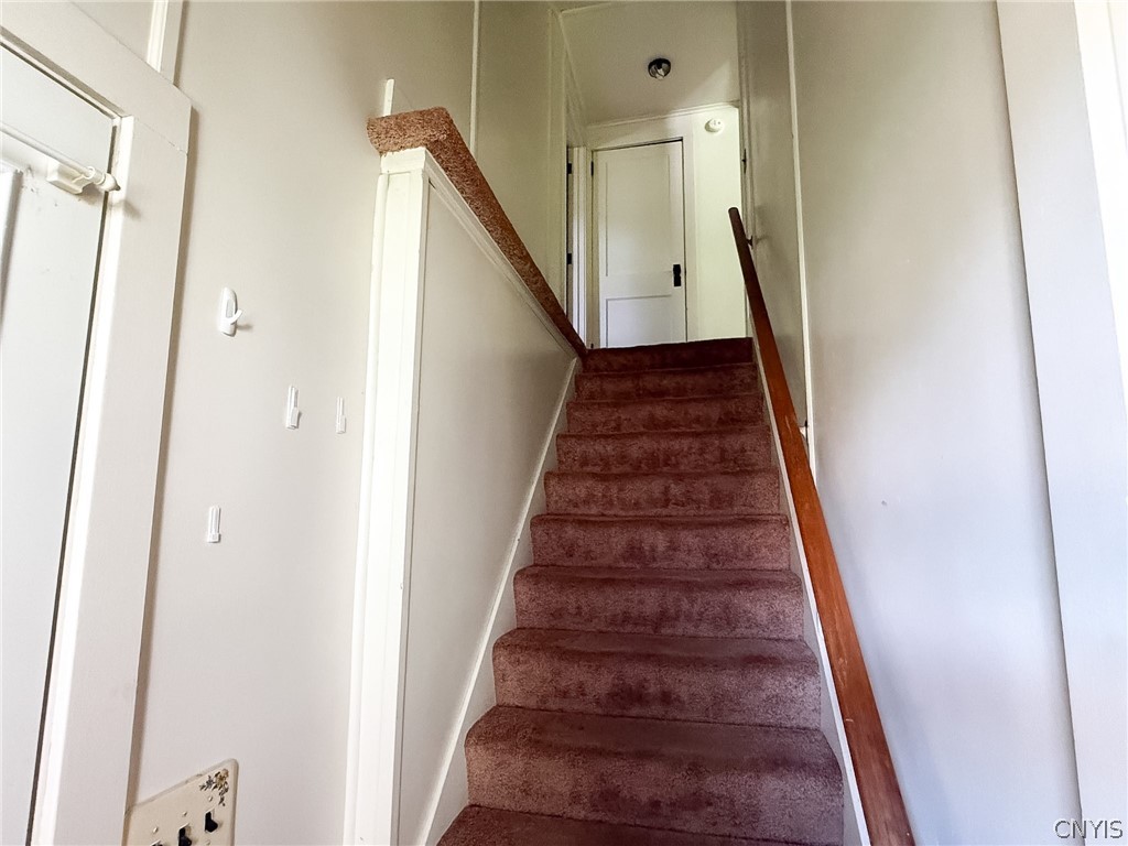 453 Main Street Oneida, NY 13421 - Photo 17 of 40 Rear staircase