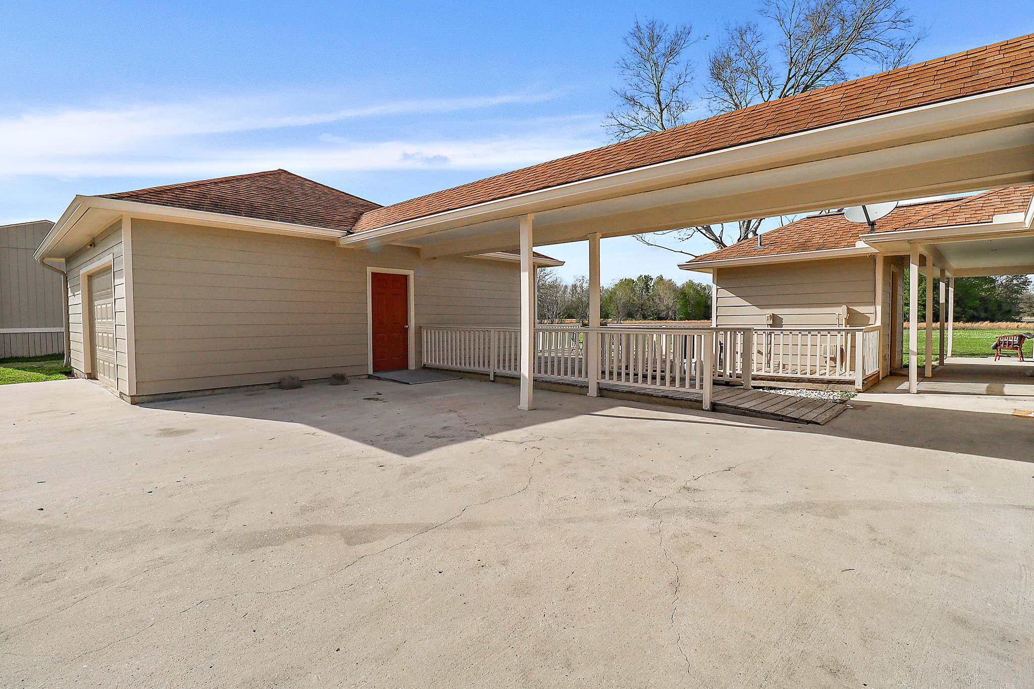 15321 Lindstrom Road Crosby, TX 77532 - Photo 33 of 50 a view of a house with a outdoor space
