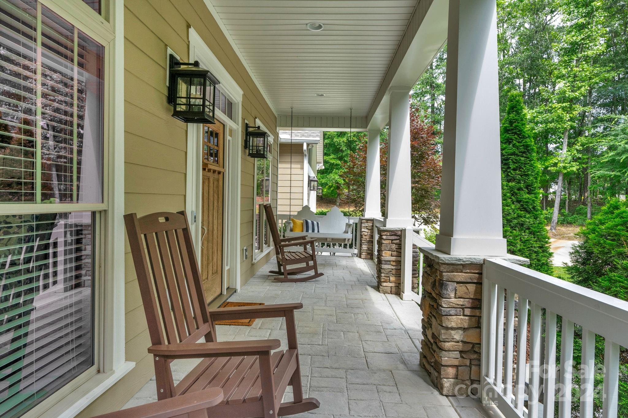 206 Niven Road Lancaster, SC 29720 - Photo 36 of 44 a view of living room with balcony and furniture