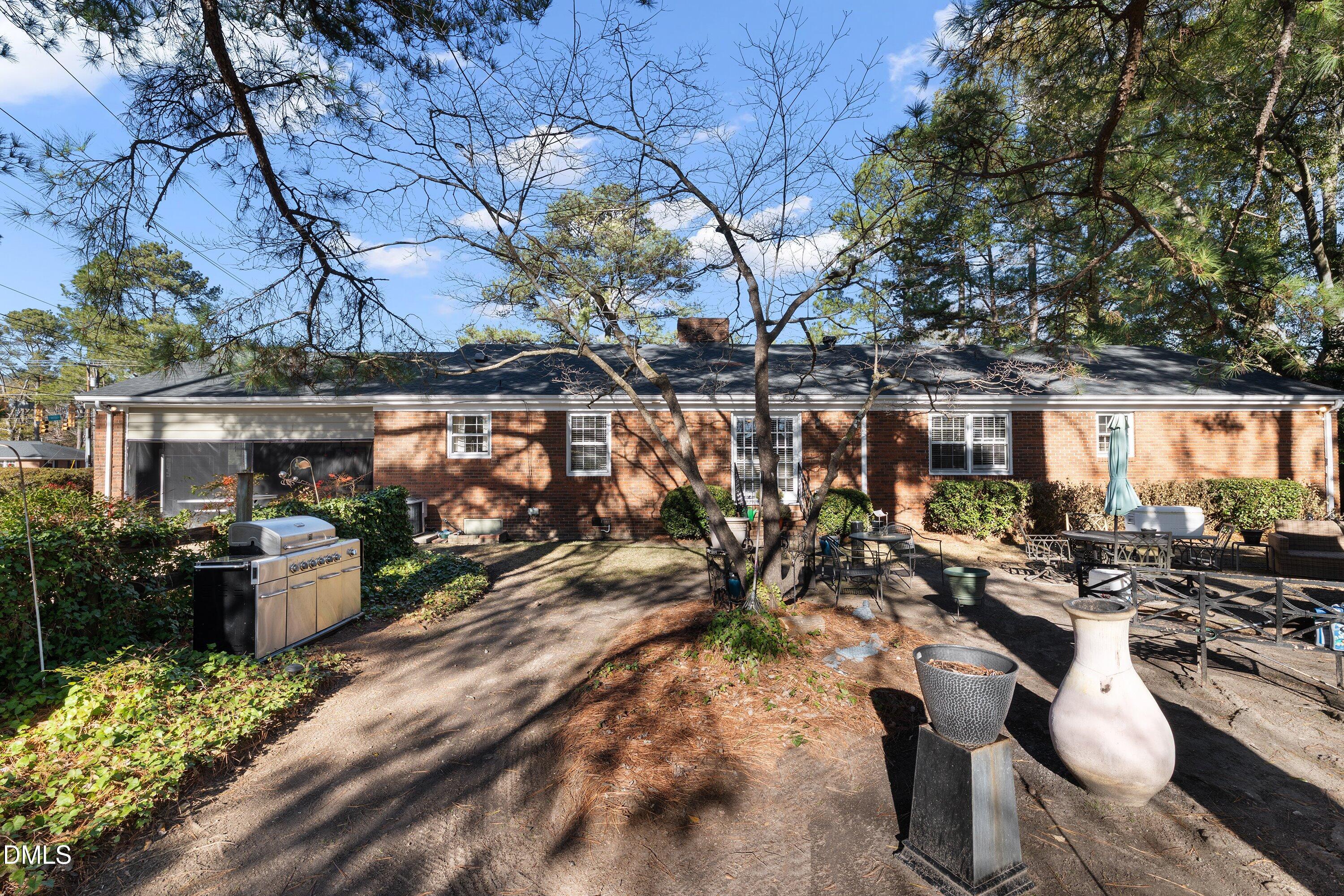 3329 Winstead Road Rocky Mount, NC 27804 - Photo 33 of 37 a view of a chairs and table in the patio