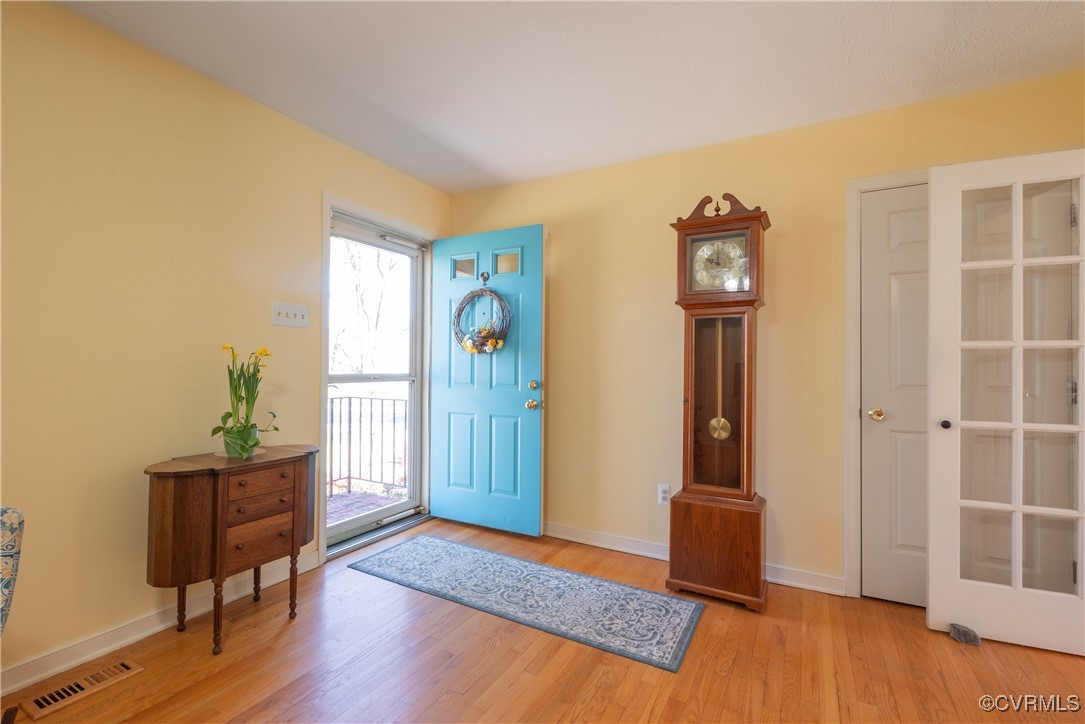 8009 Yolanda Road Henrico, VA 23229 - Photo 12 of 49 Entryway with wood finished floors, Storm Door, an