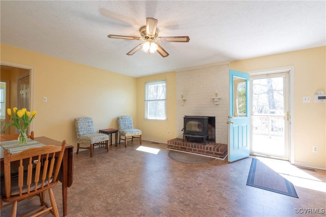 8009 Yolanda Road Henrico, VA 23229 - Photo 24 of 49 Dining/Family Room opens to the rear deck.