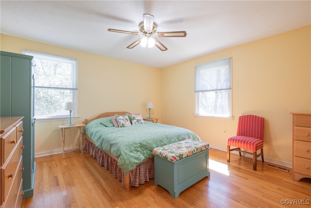 8009 Yolanda Road Henrico, VA 23229 - Photo 5 of 49 Bedroom with multiple windows, a ceiling fan, and