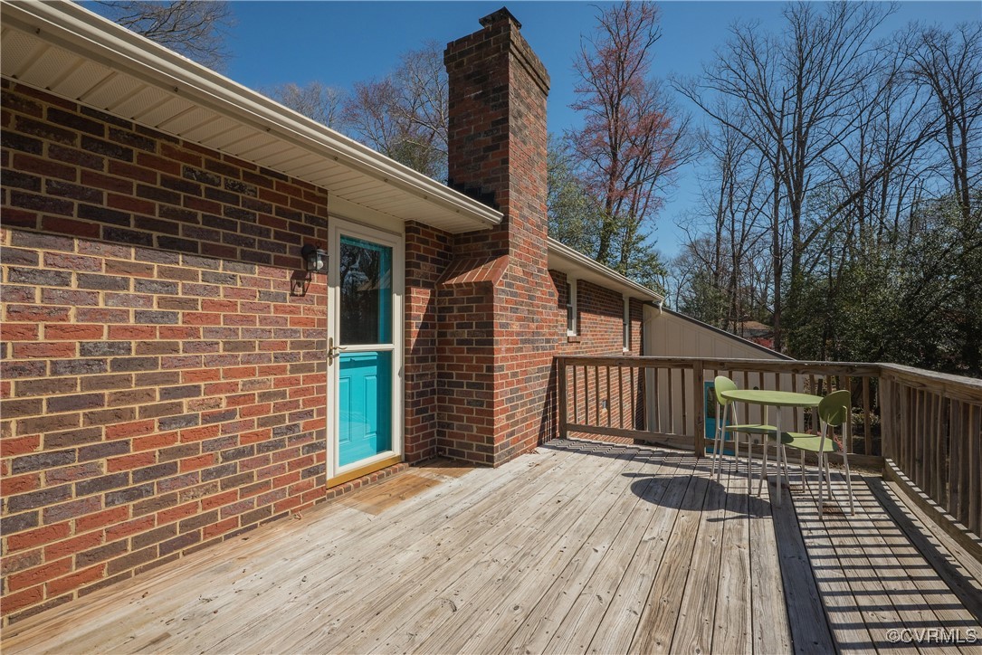 8009 Yolanda Road Henrico, VA 23229 - Photo 9 of 49 View of deck