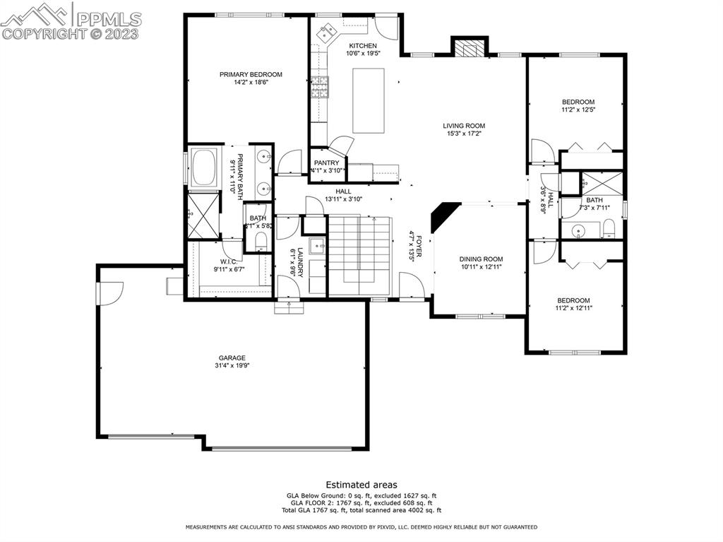 10095 Keating Drive Peyton, CO 80831 - Photo 30 of 31 a picture of a floor plan