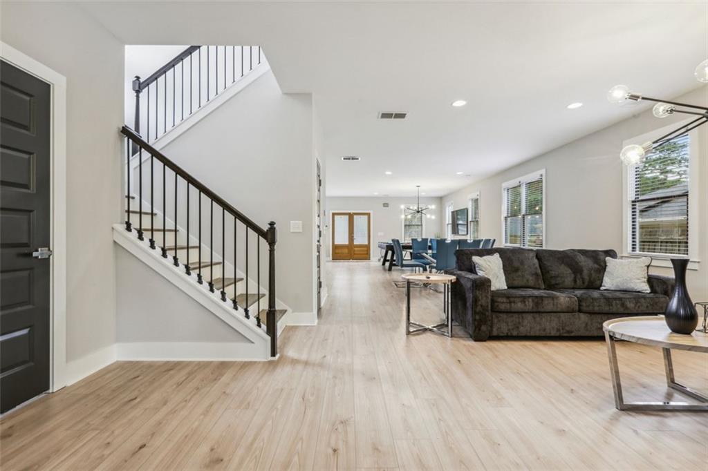 2145 Park Terrace Atlanta, GA 30337 - Photo 12 of 24 a living room with furniture and wooden floor