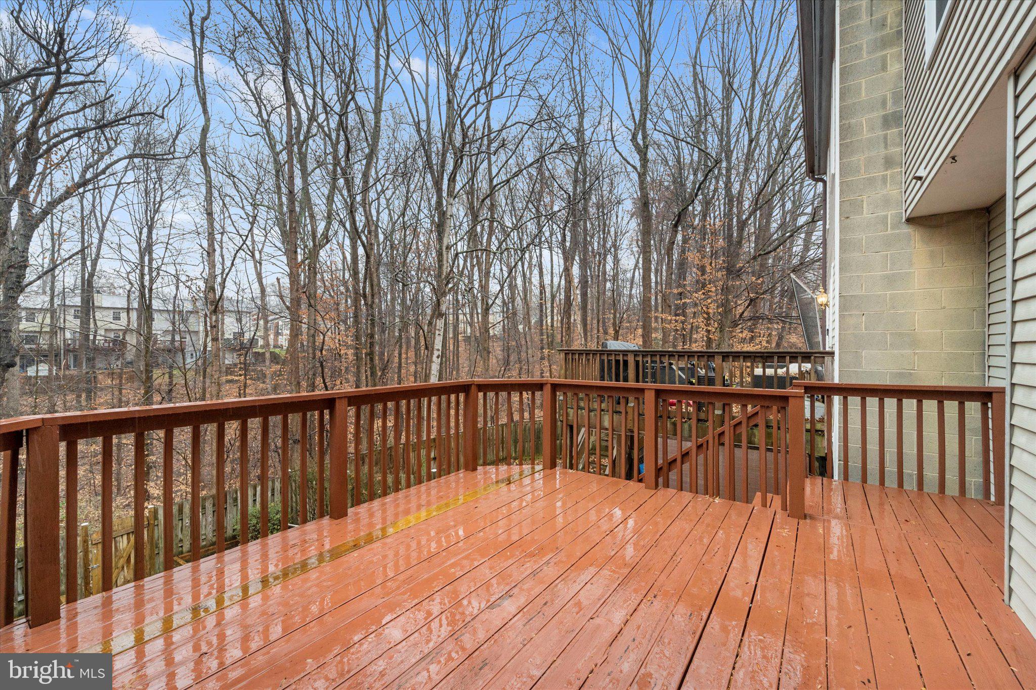 7907 Forest Path Way Springfield, VA 22153 - Photo 33 of 34 a view of balcony with wooden floor