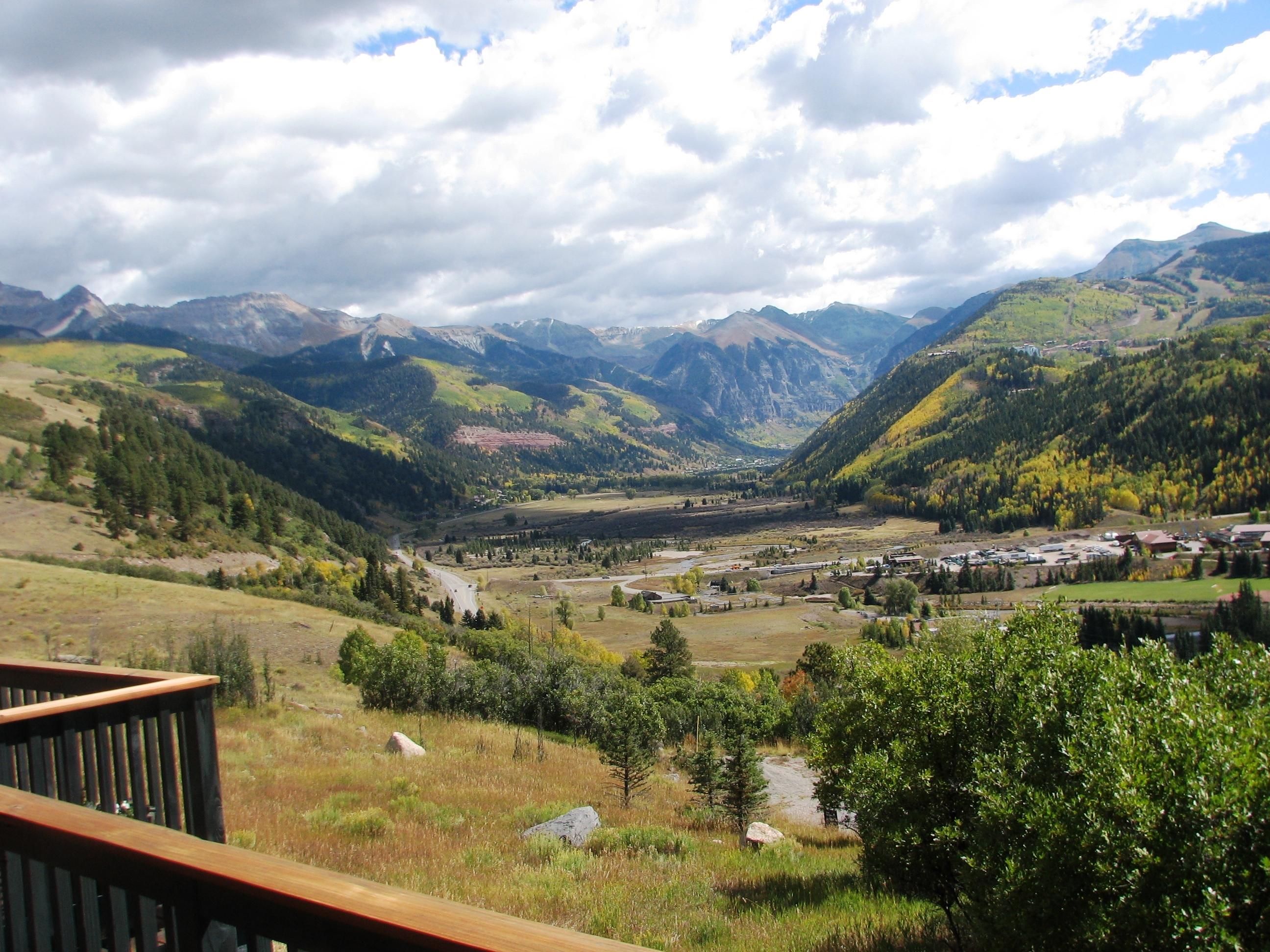 10 Valley View Road Telluride, CO 81435 - Photo 1 of 12 Valley View in summer from Deck