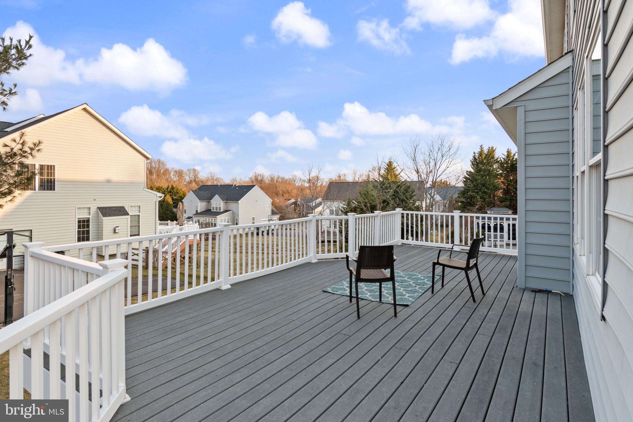 814 Stable Manor Road Reisterstown, MD 21136 - Photo 36 of 49 Wrap around TREX deck accesible from kitchen