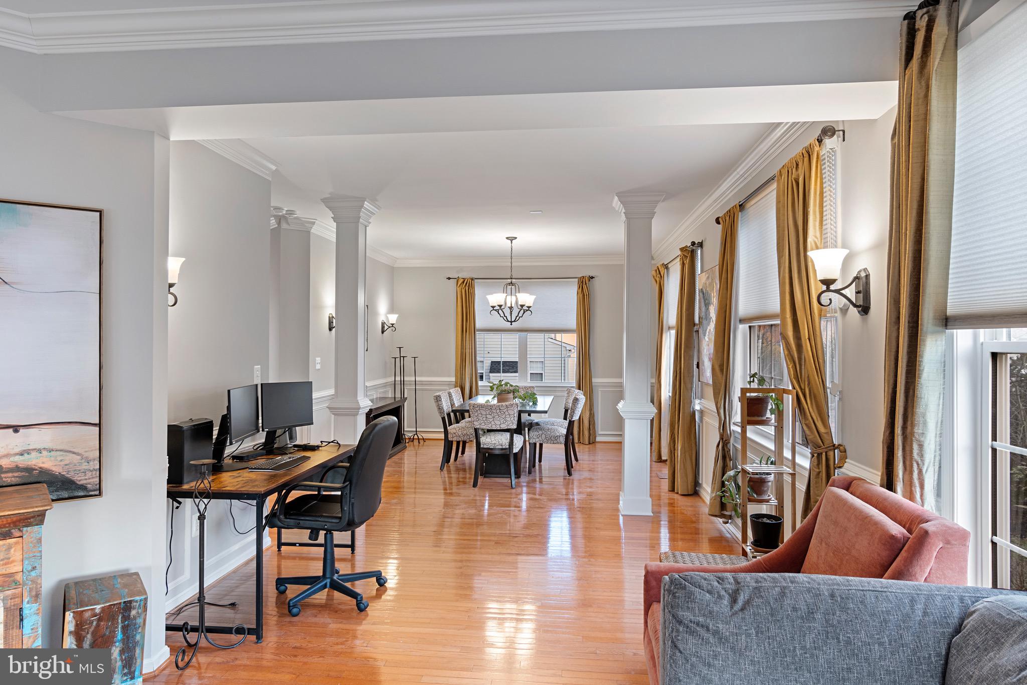 Bright and inviting living room