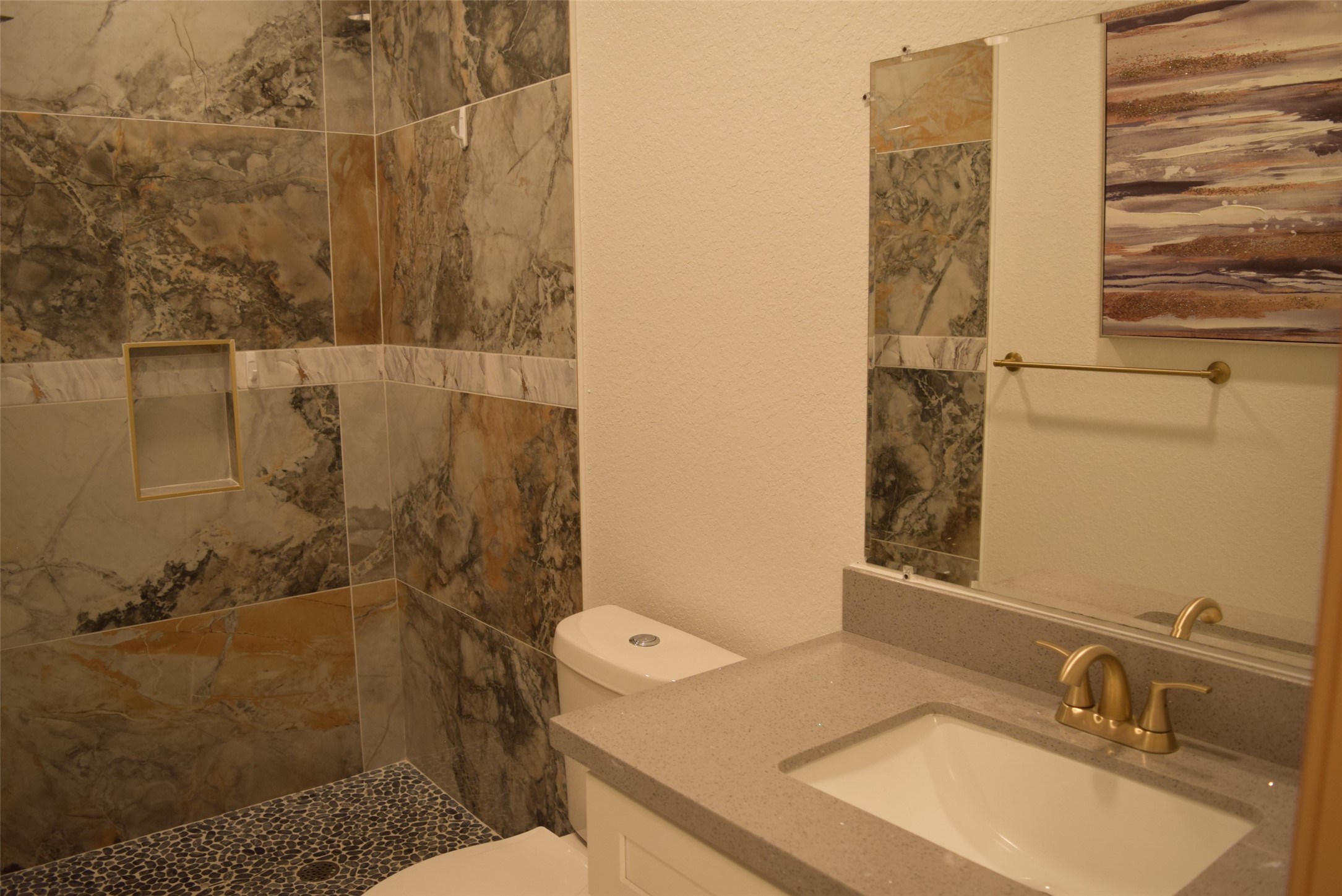 445 Road 5102 Cleveland, TX 77327 - Photo 28 of 36 a bathroom with a sink toilet and shower