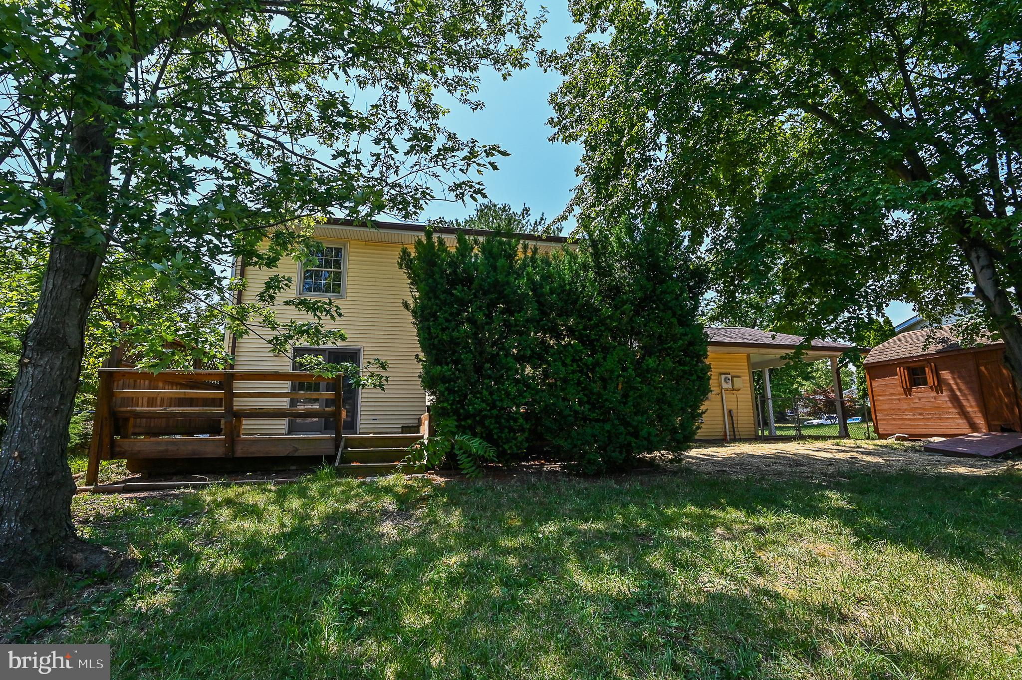 114 West Church Road Sterling, VA 20164 - Photo 2 of 31 Nicely shaded backyard.