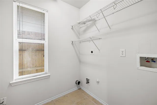 a view of a room with rack on the wall