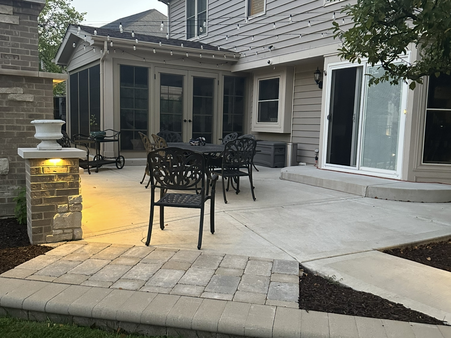 1N539 Turnberry Lane Winfield, IL 60190 - Photo 32 of 41 a view of a house with patio