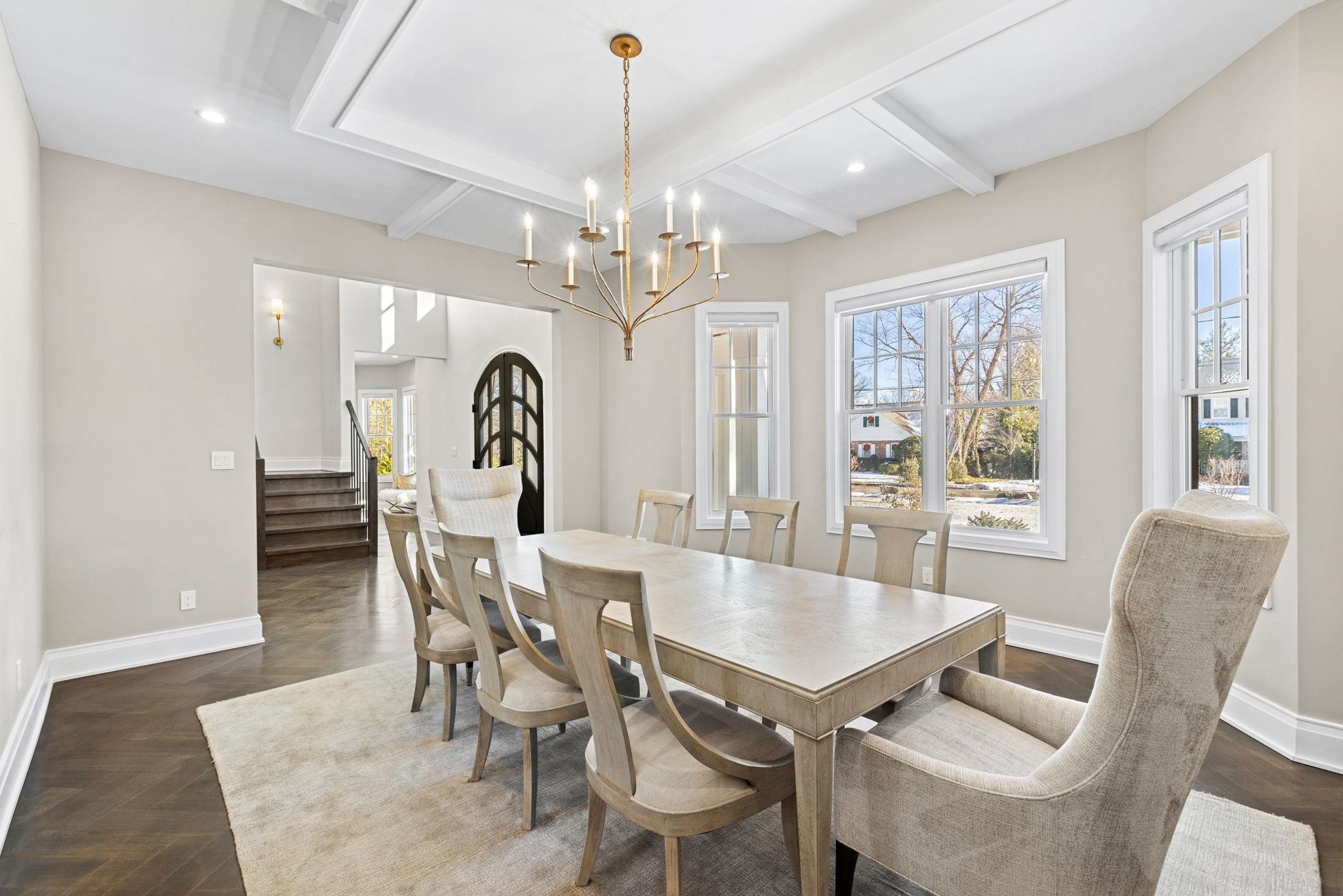 396 Knollwood Road Ridgewood, NJ 07450 - Photo 24 of 50 a view of a dining room with furniture window and wooden floor