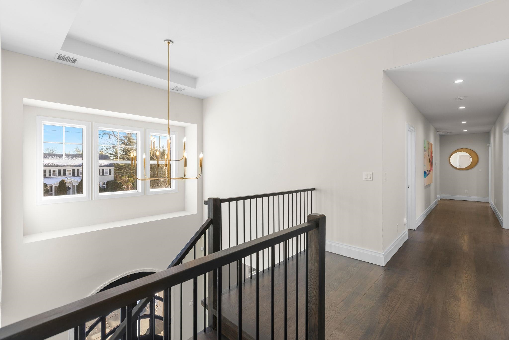 396 Knollwood Road Ridgewood, NJ 07450 - Photo 28 of 50 a view of a hallway with wooden floor and entryway