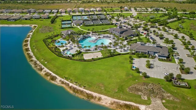 a view of a city with an ocean