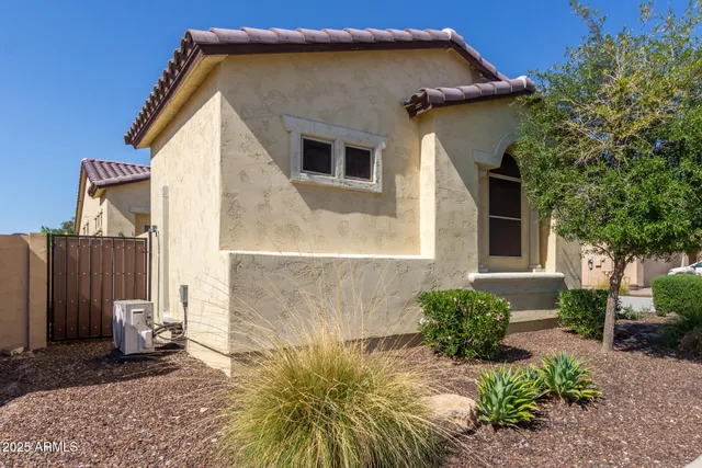 a house with a outdoor space