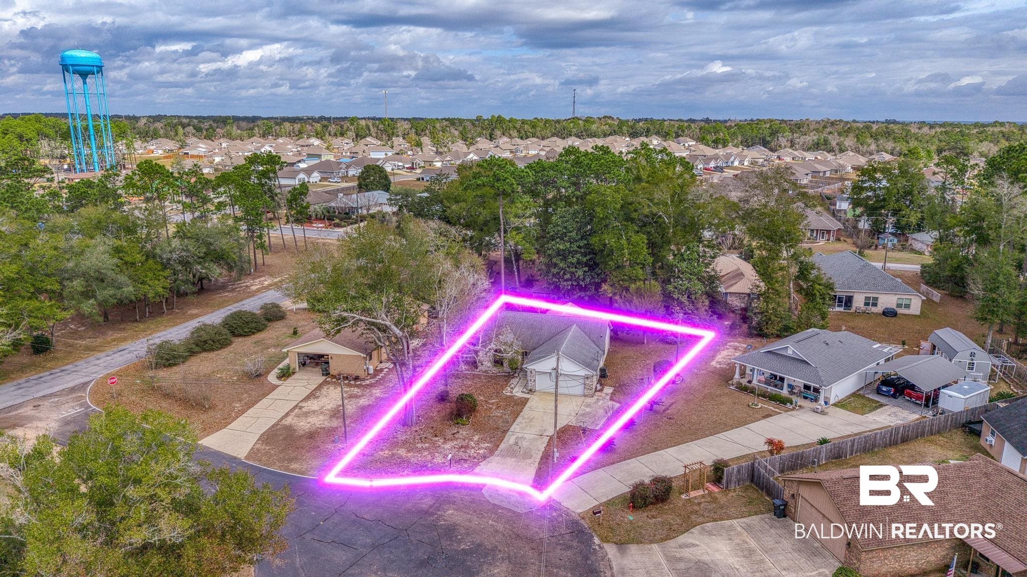 2776 Santa Rosa Circle Lillian, AL 36549 - Photo 8 of 48 Aerial view of residential area