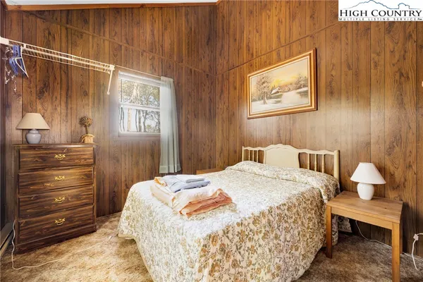 a room with table and chairs