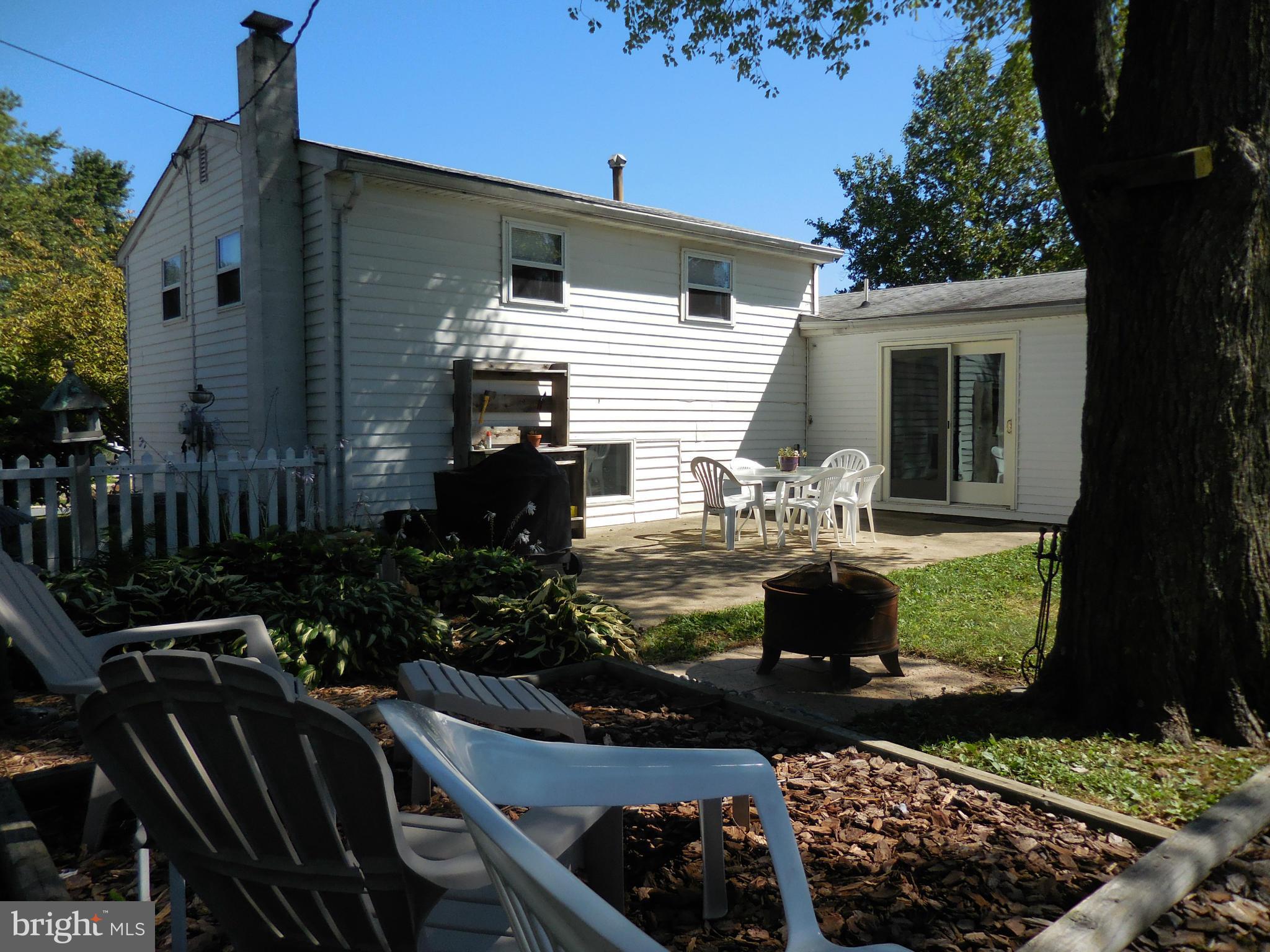 227 Sycamore Road Elkton, MD 21921 - Photo 12 of 14 Rear Exterior w/patio & picnic area