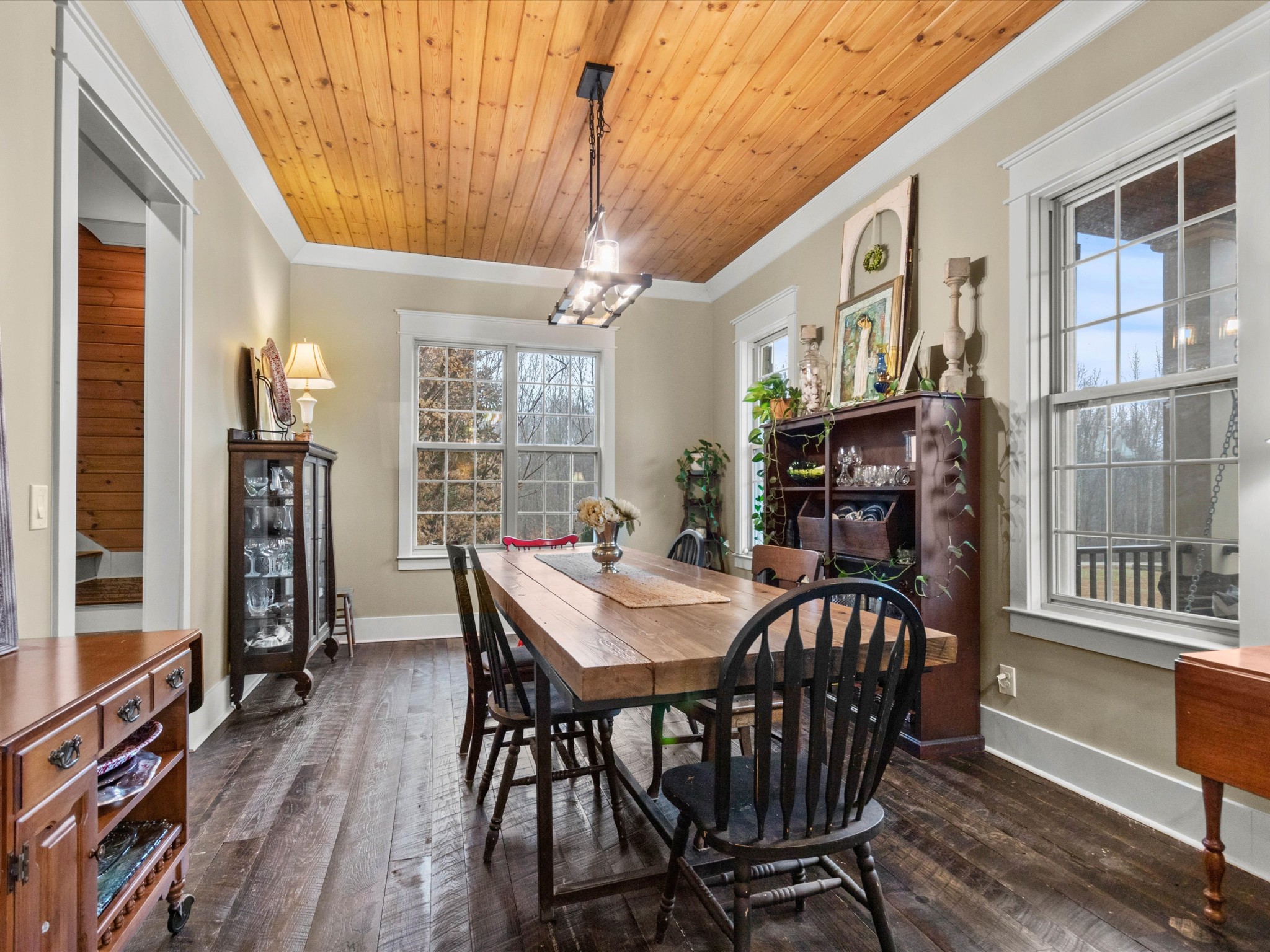 950 Puncheon Branch Road Minor Hill, TN 38473 - Photo 14 of 51 a view of a dining room with furniture and window