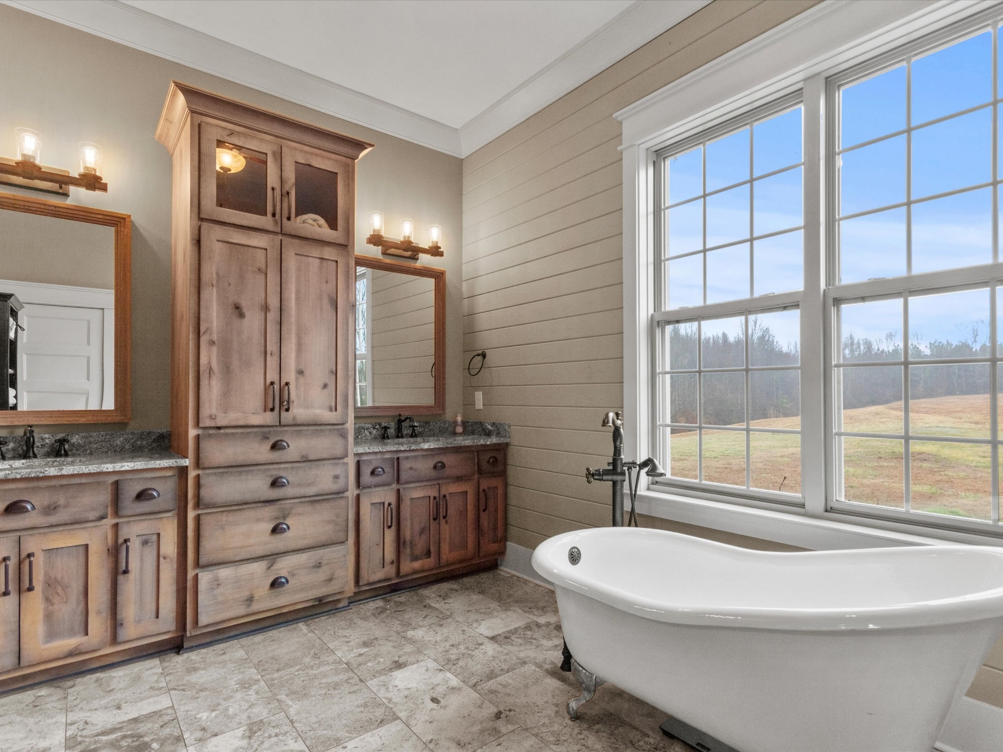 950 Puncheon Branch Road Minor Hill, TN 38473 - Photo 21 of 51 a bathroom with a bathtub and a sink