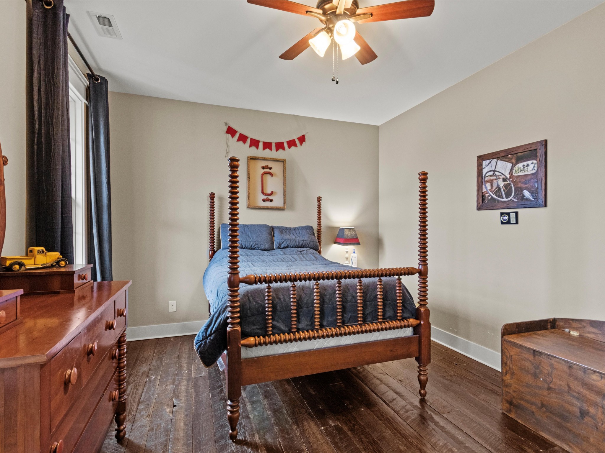 950 Puncheon Branch Road Minor Hill, TN 38473 - Photo 28 of 51 a bedroom with furniture and a window