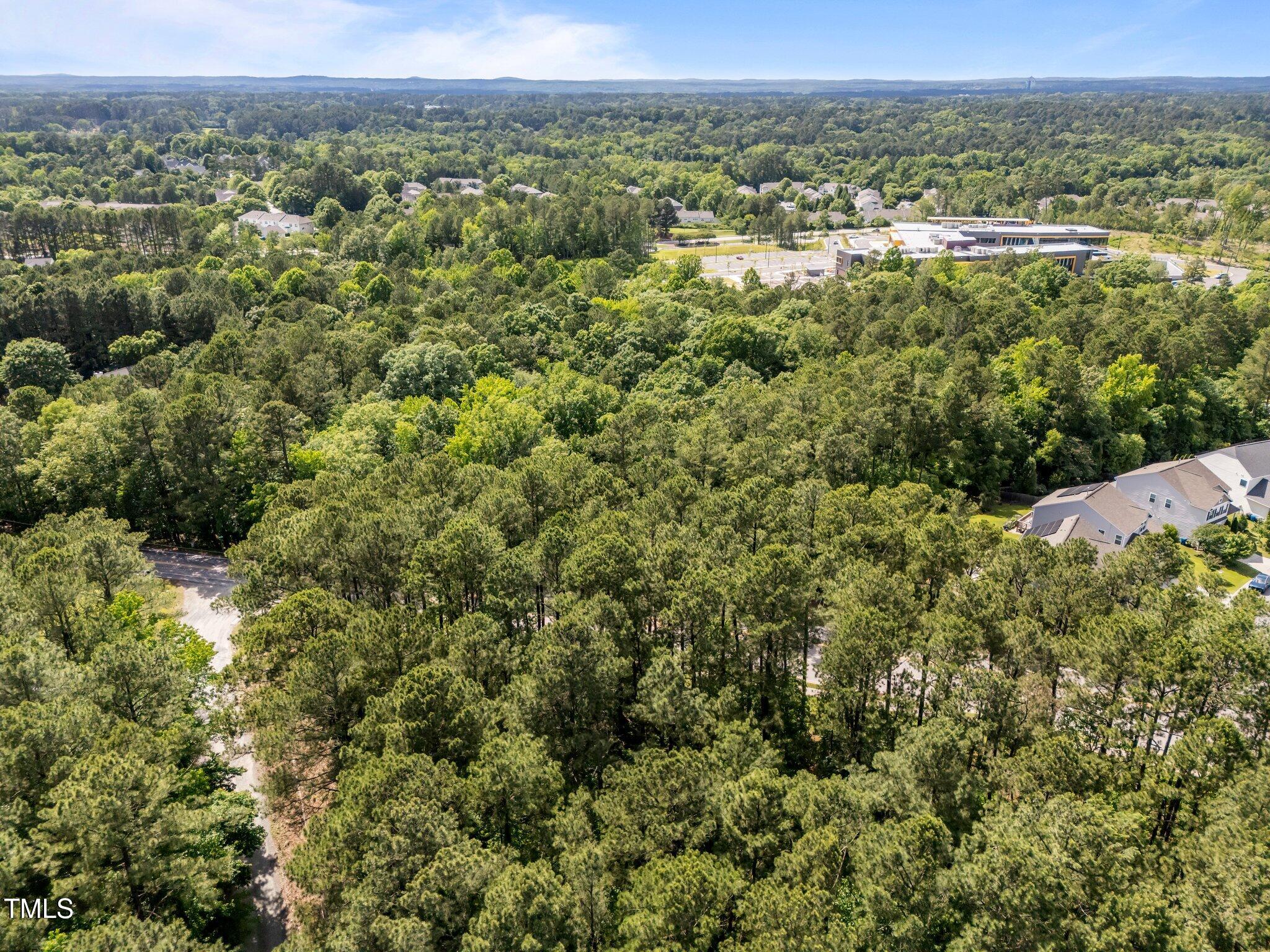 1540 Brown Street Durham, NC 27713 - Photo 16 of 22 an aerial view of town with residential houses and trees