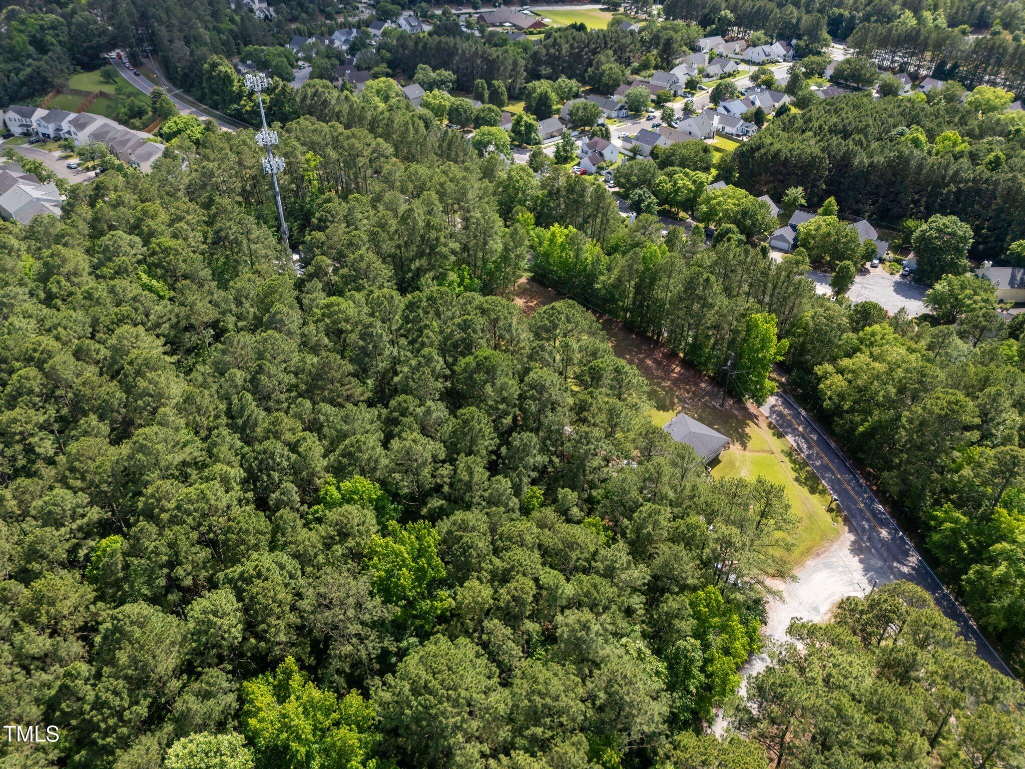 1540 Brown Street Durham, NC 27713 - Photo 9 of 22 an aerial view of residential houses with outdoor space and trees