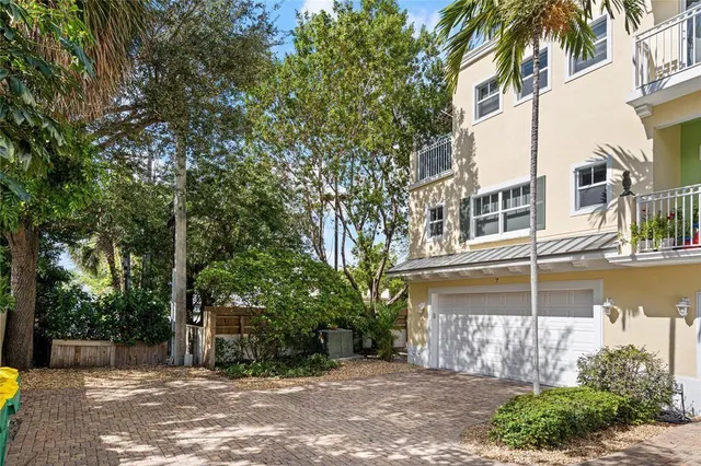 a view of a house with a patio