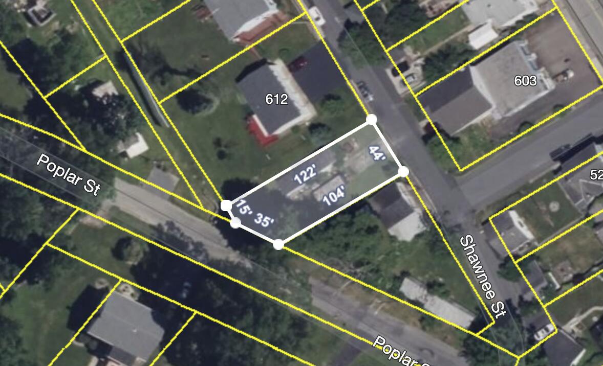 602 Shawnee Street Roseto, PA 18013 - Photo 3 of 3 a close up of a street