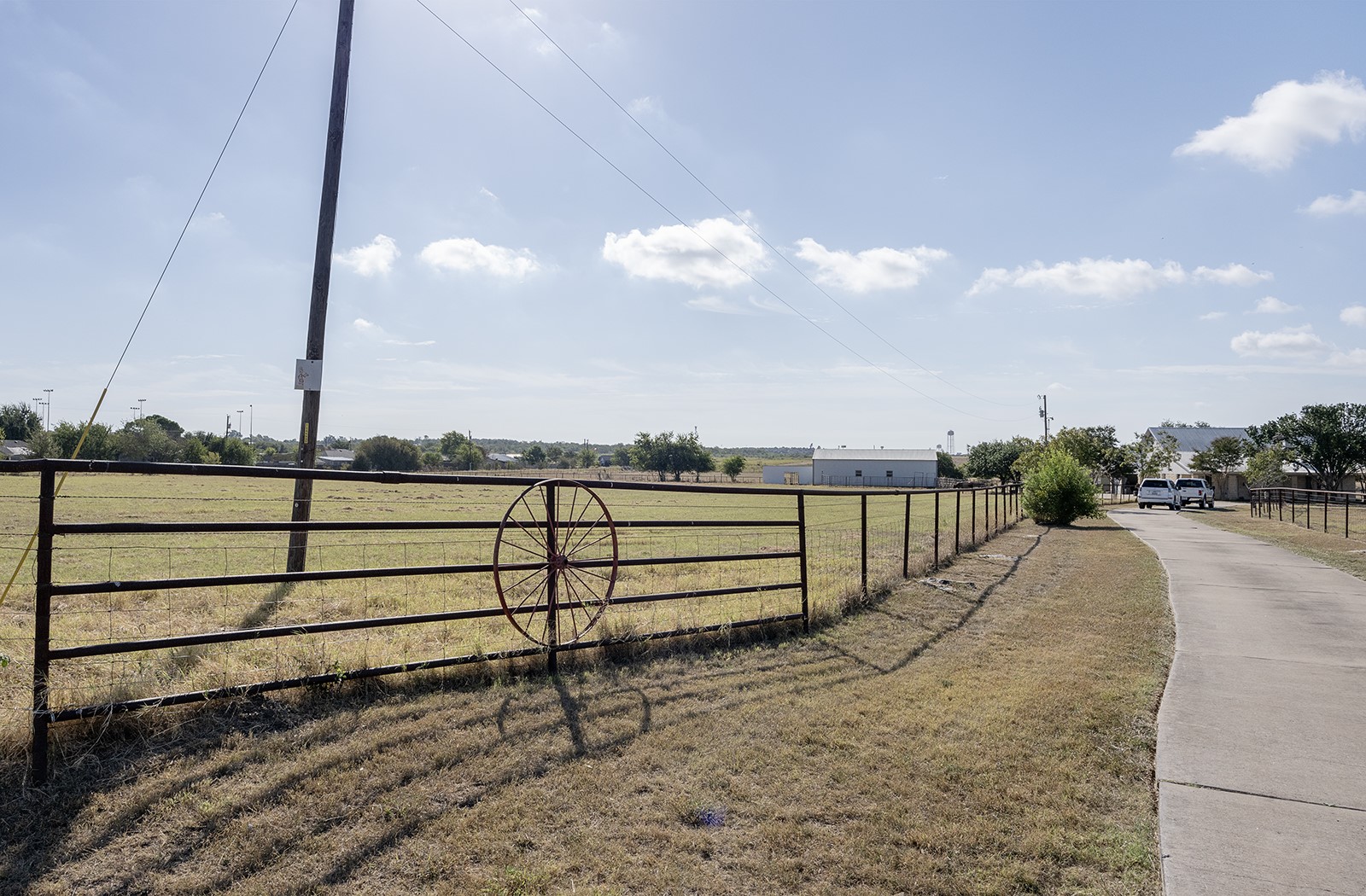 1833 County Road 305 Jarrell, TX 76537 - Photo 15 of 40 Entrance off of CR 305 showing one fenced in pasture.