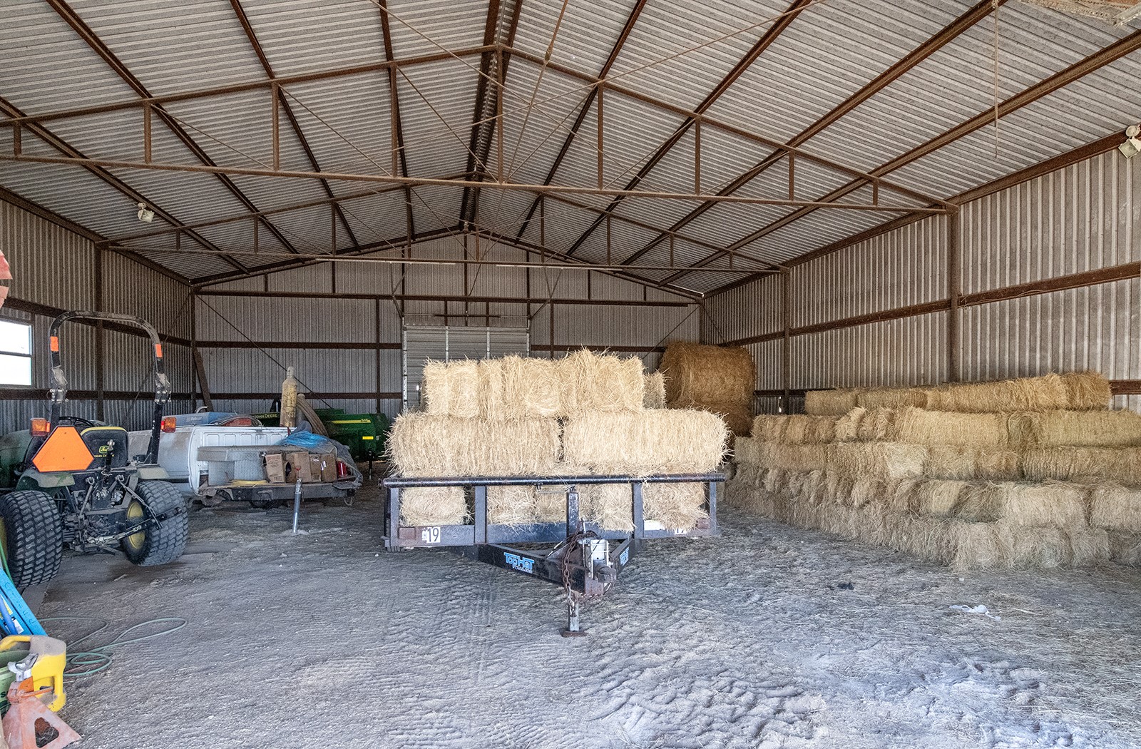 1833 County Road 305 Jarrell, TX 76537 - Photo 7 of 40 Inside Hay Barn