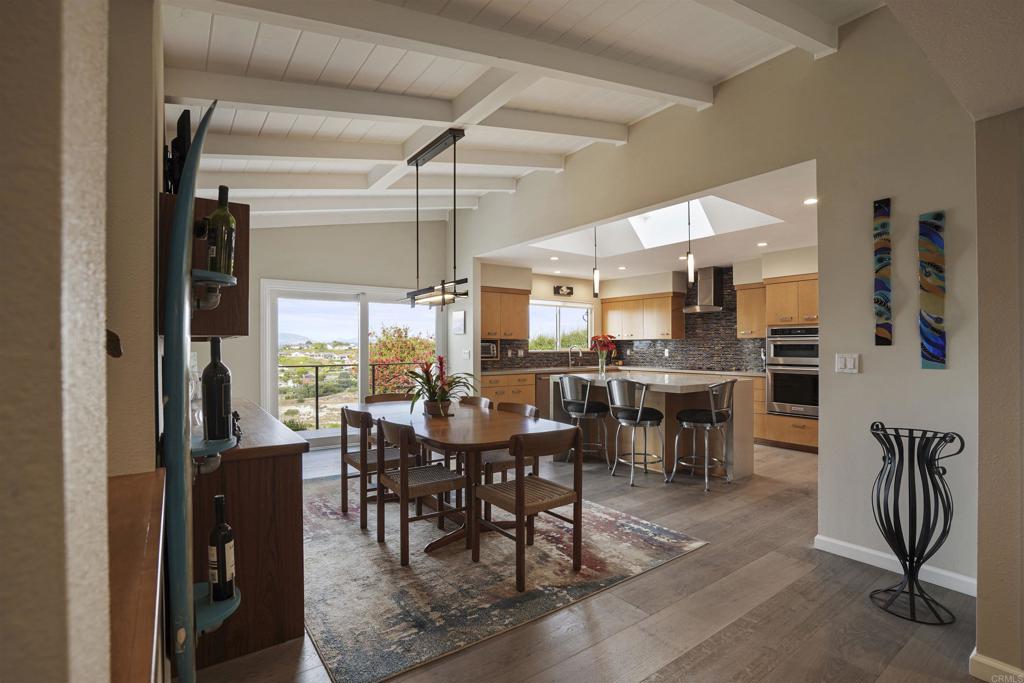 656 Canyon Drive Solana Beach, CA 92075 - Photo 12 of 29 a view of a a dining room with furniture window and outside view