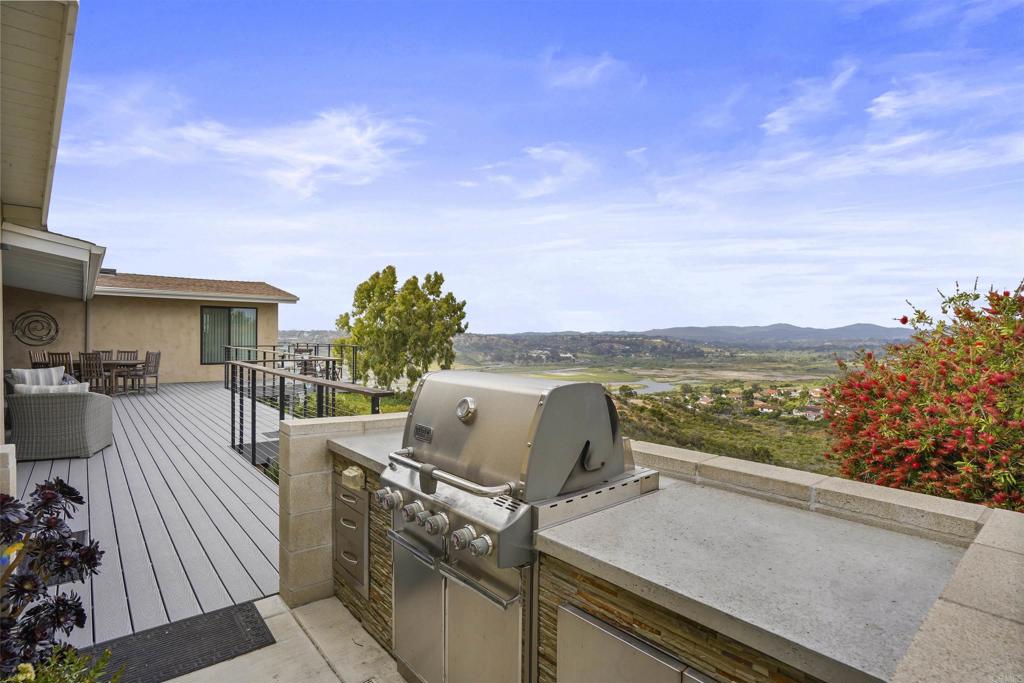 656 Canyon Drive Solana Beach, CA 92075 - Photo 28 of 29 a view of a balcony with lake view and mountain view