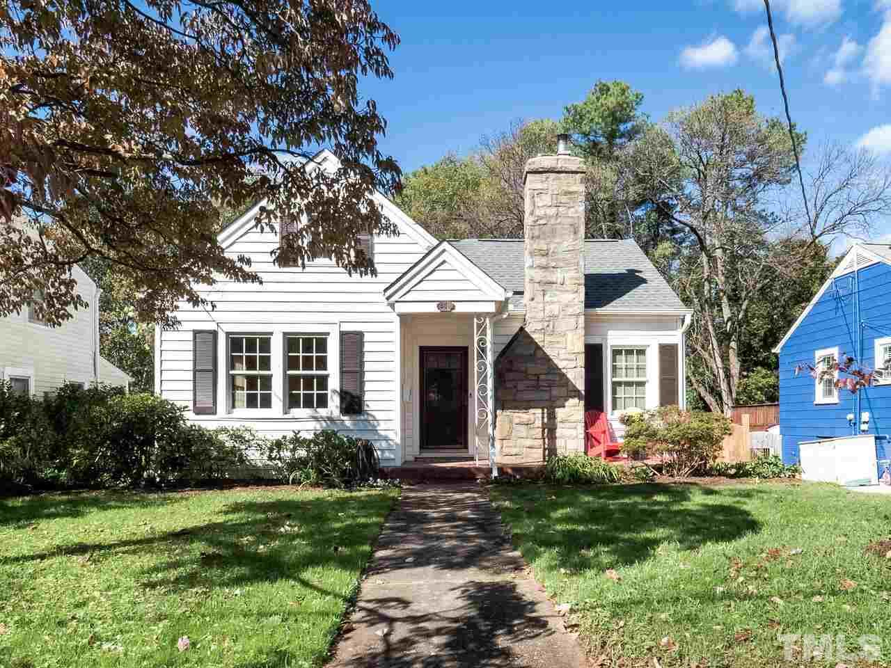 408 Morrison Avenue Raleigh, NC 27608 - Photo 1 of 29 The Glenwood quarried stone fireplace chimney welcomes you home to this quaint cottage.