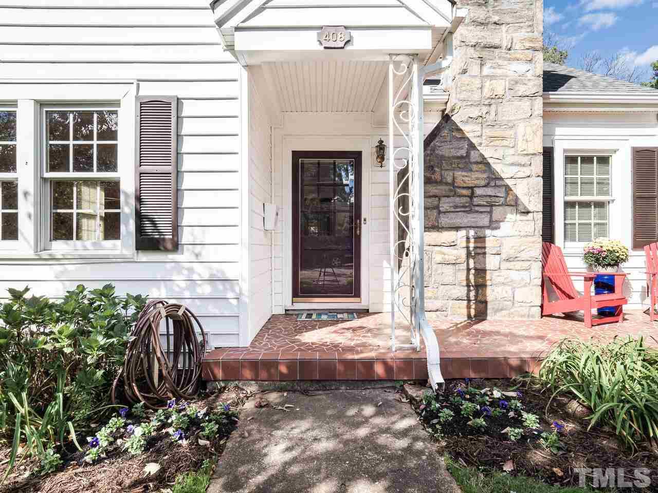 408 Morrison Avenue Raleigh, NC 27608 - Photo 2 of 29 Step onto the covered porch to enter this lovingly cared for home.