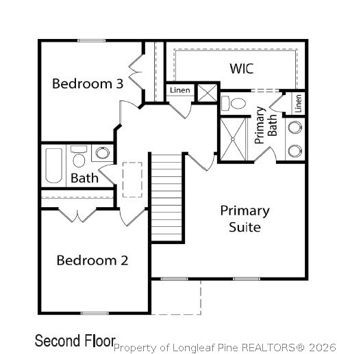 548 Open Range (lot 57) Rd Spring Lake Spring Lake, NC 28390 - Photo 4 of 4 2nd floor may vary
