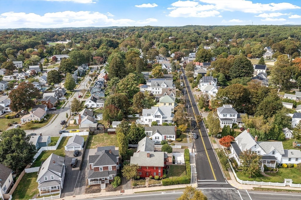 156 Hale Street Beverly, MA 01915 - Photo 35 of 42 an aerial view of residential houses with city view