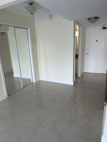 a view of empty room