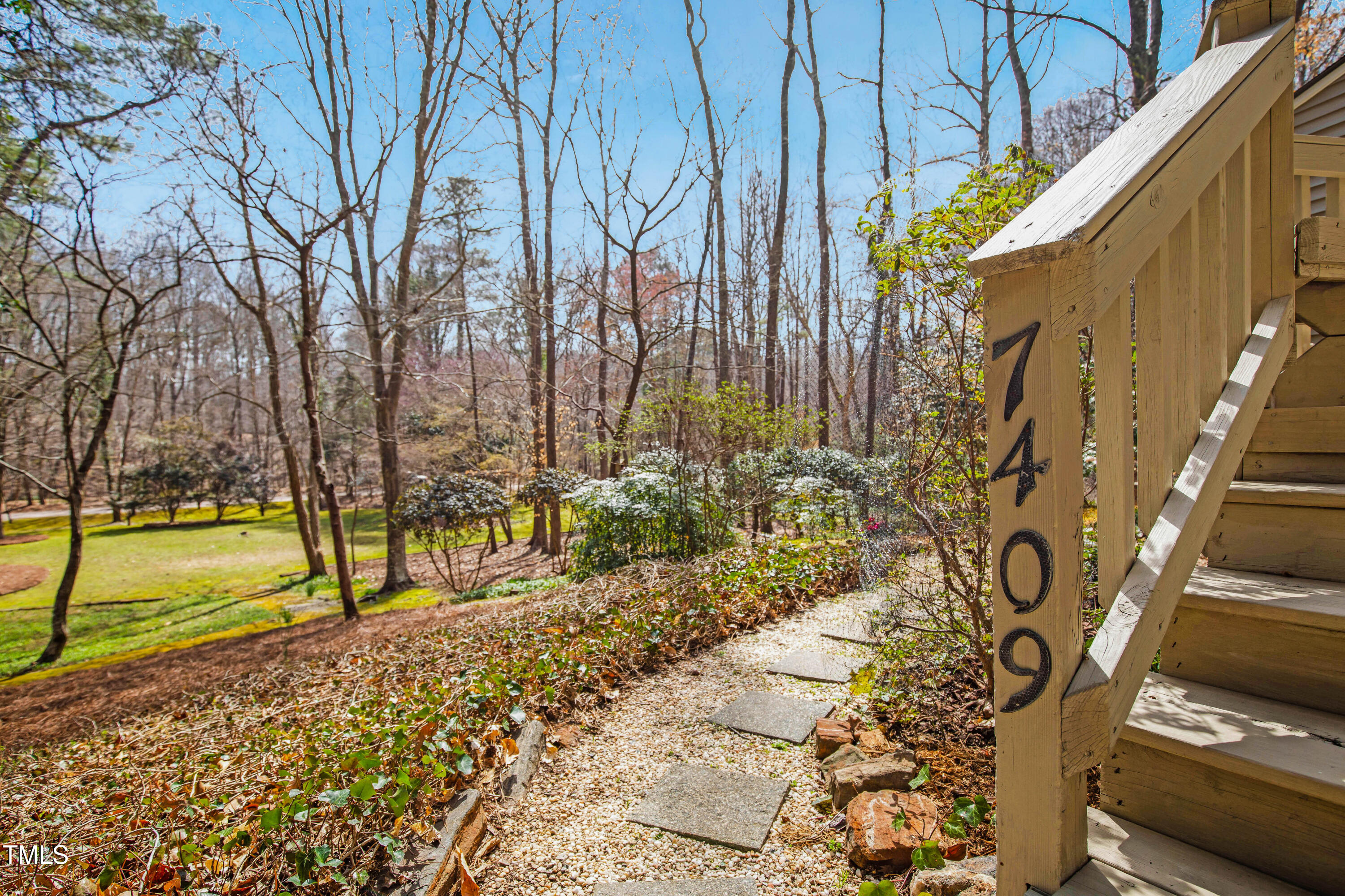 7409 Birch Tree Lane Wake Forest, NC 27587 - Photo 15 of 72 a view of an ocean with large trees