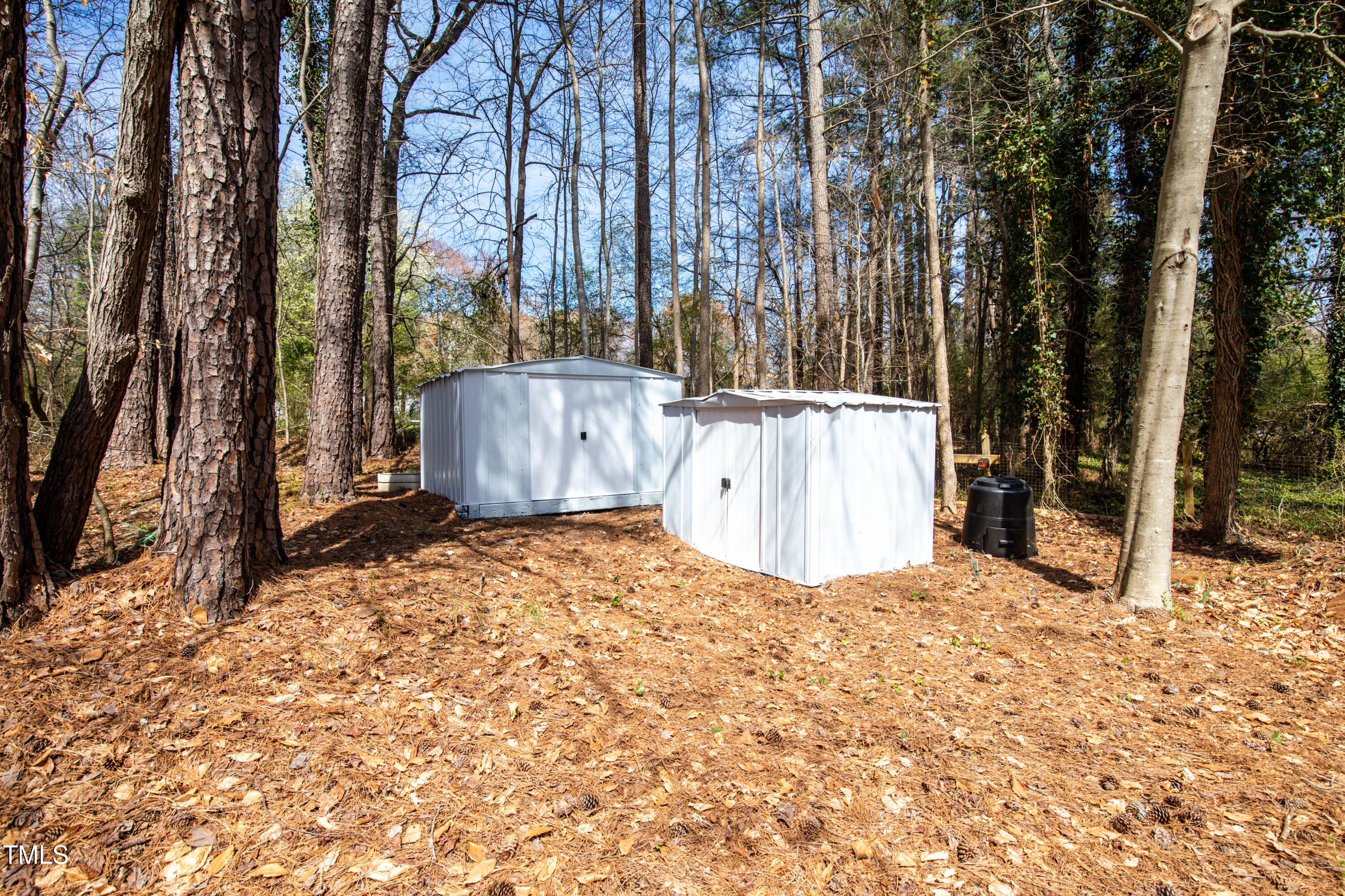 7409 Birch Tree Lane Wake Forest, NC 27587 - Photo 57 of 72 a view of a backyard of the house
