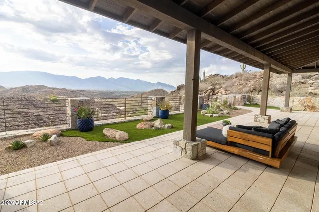 a view of swimming pool with lounge chair