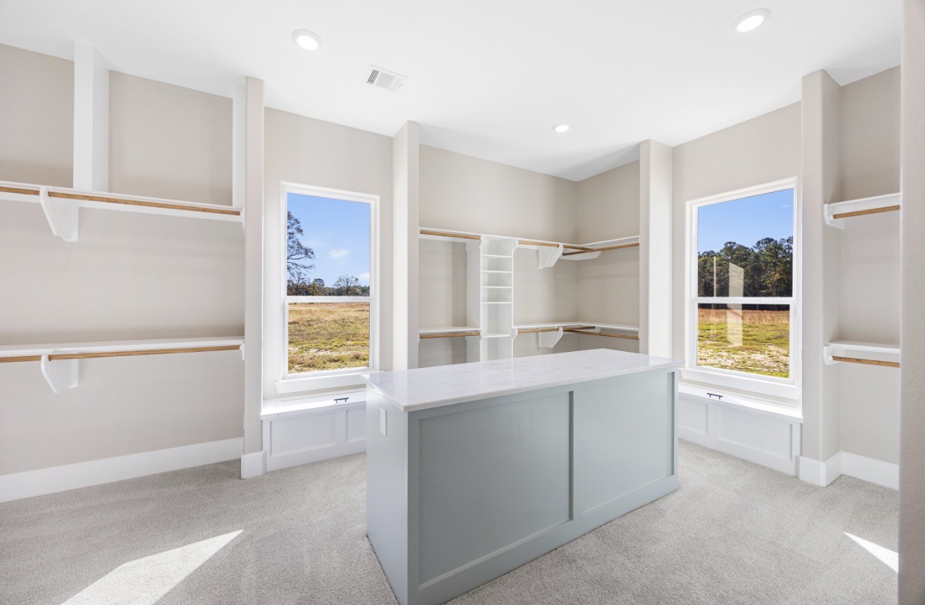 41 A Pausel Road Huntsville, TX 77340 - Photo 28 of 34 a large white kitchen with a large window