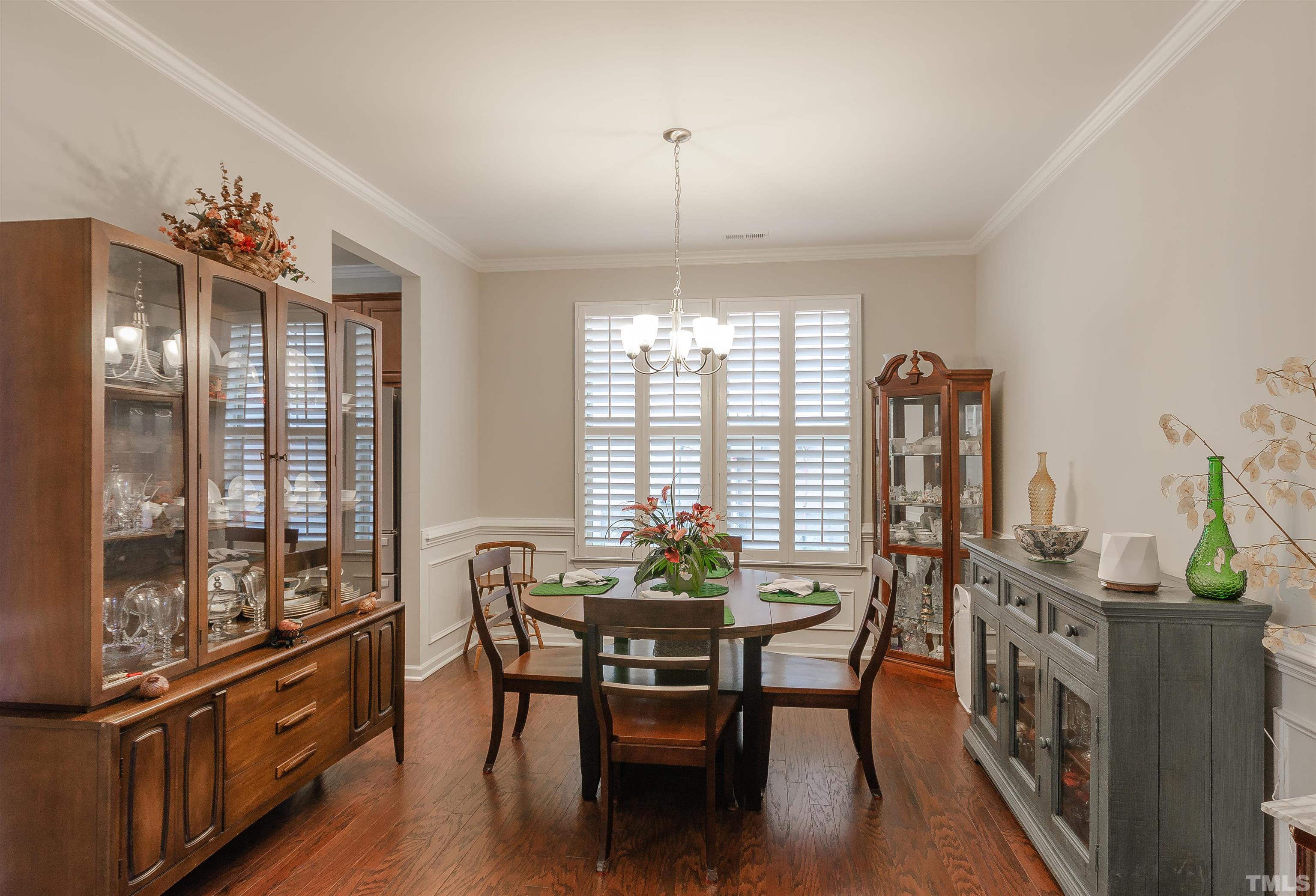 1104 Big Spring Circle Durham, NC 27703 - Photo 16 of 47 a view of a dining room with furniture window and outside view