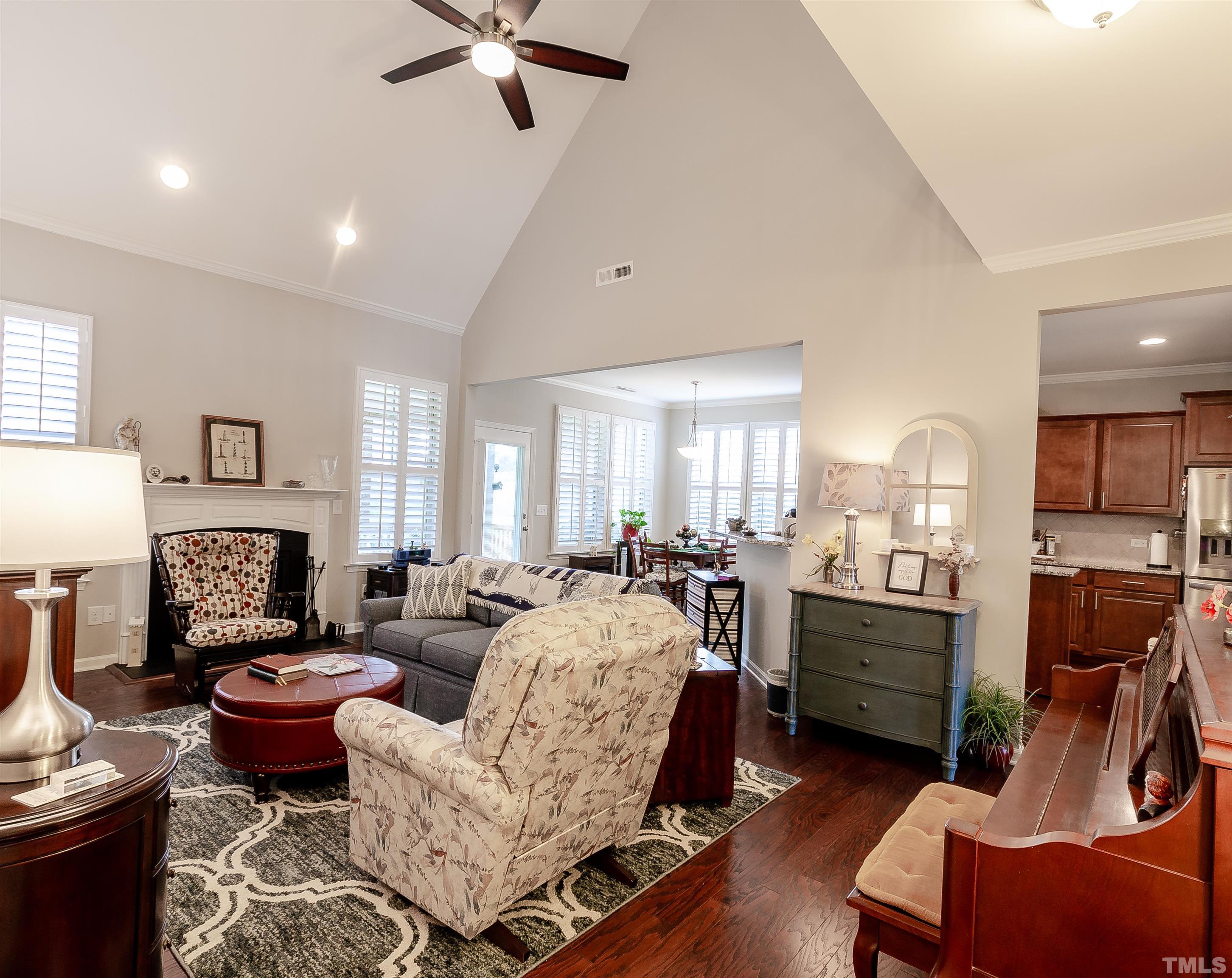 1104 Big Spring Circle Durham, NC 27703 - Photo 23 of 47 a living room with furniture fireplace and a window